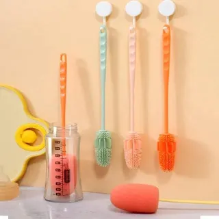 1 pc Long Handled Colorful Bottle Cleaning Brush